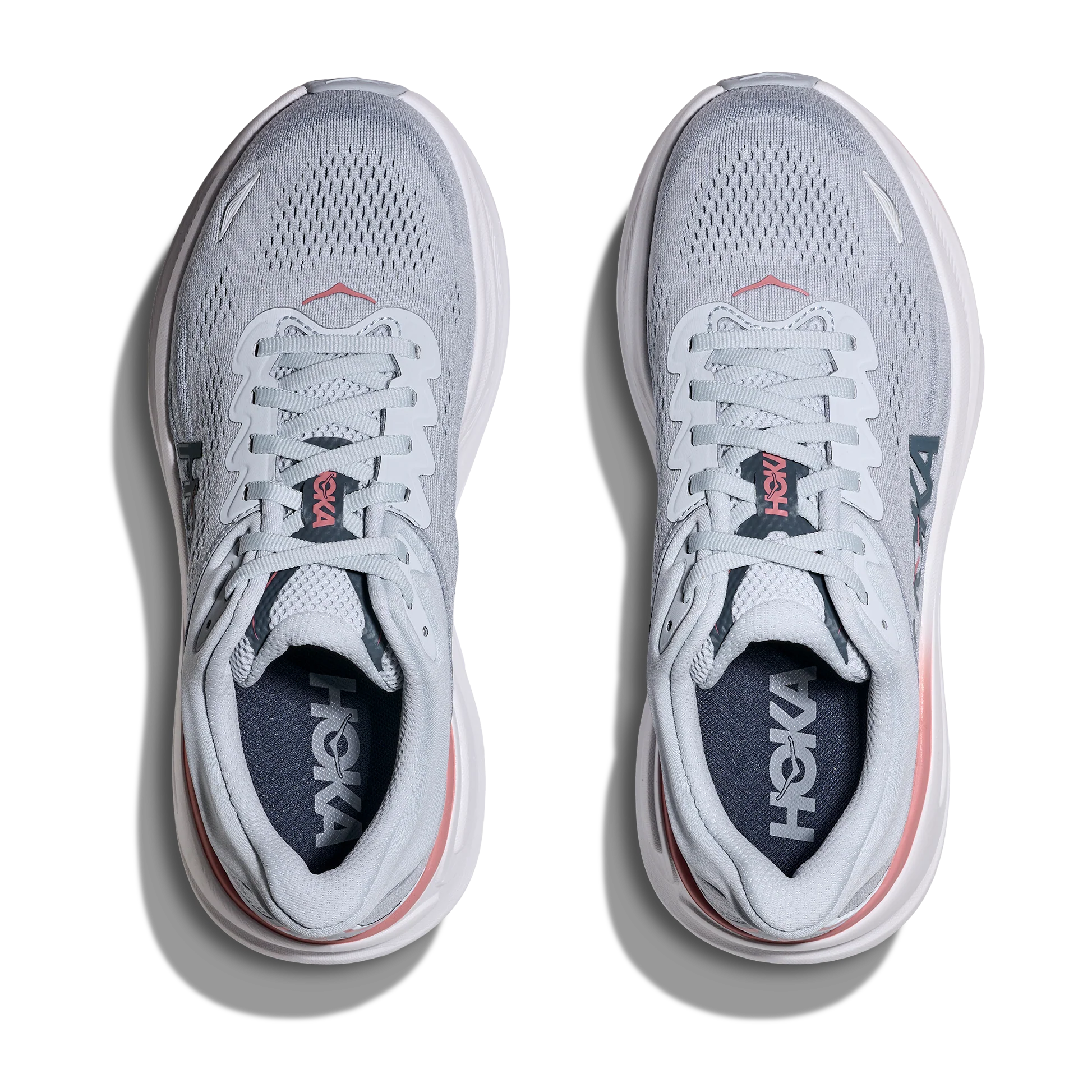 Hoka Bondi 9 Wide | Mineral Blue / Washed Blue | Womens - Ekiden Sports