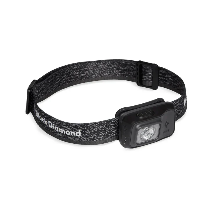 Black Diamond Astro 300-R | Rechargeable Headlight | Graphite - Ekiden Sports