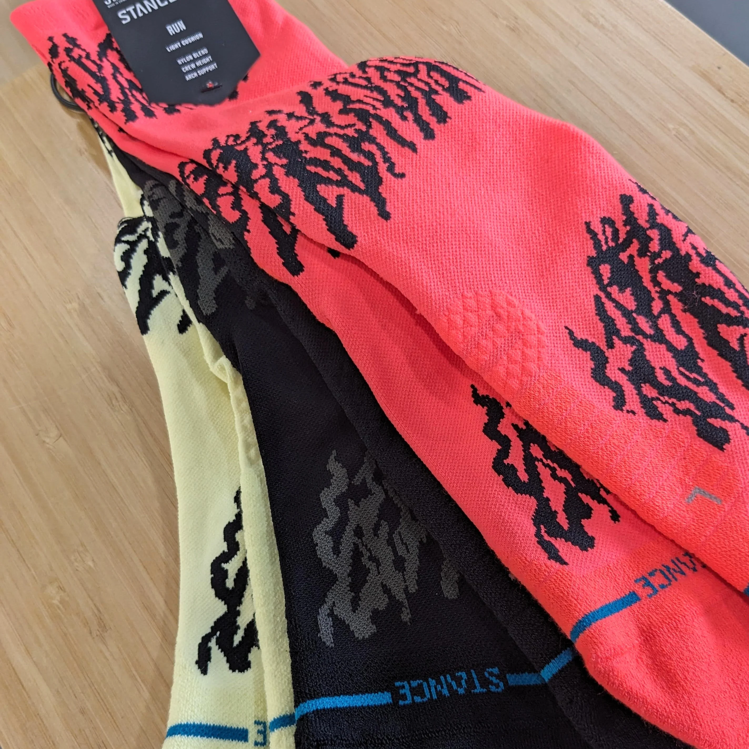 Stance Run Light Crew | Light Cushion | Crew Length | Glacier 3 Pack - Ekiden Sports