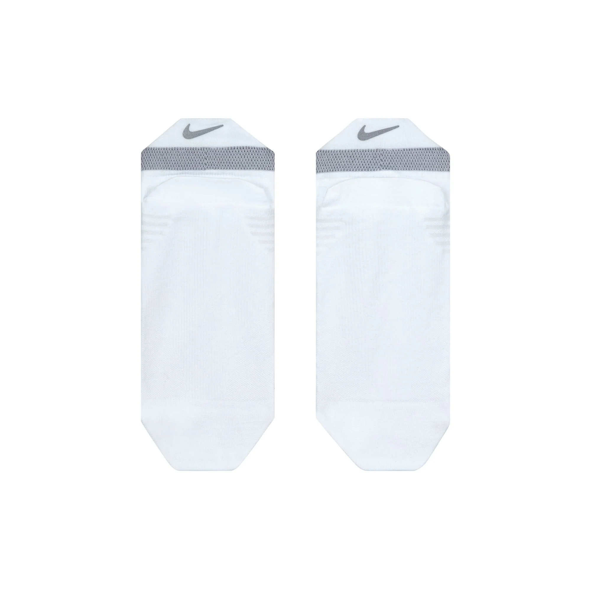 Nike Spark Lightweight Sock | No Show | White / Reflective Silver - Ekiden Sports