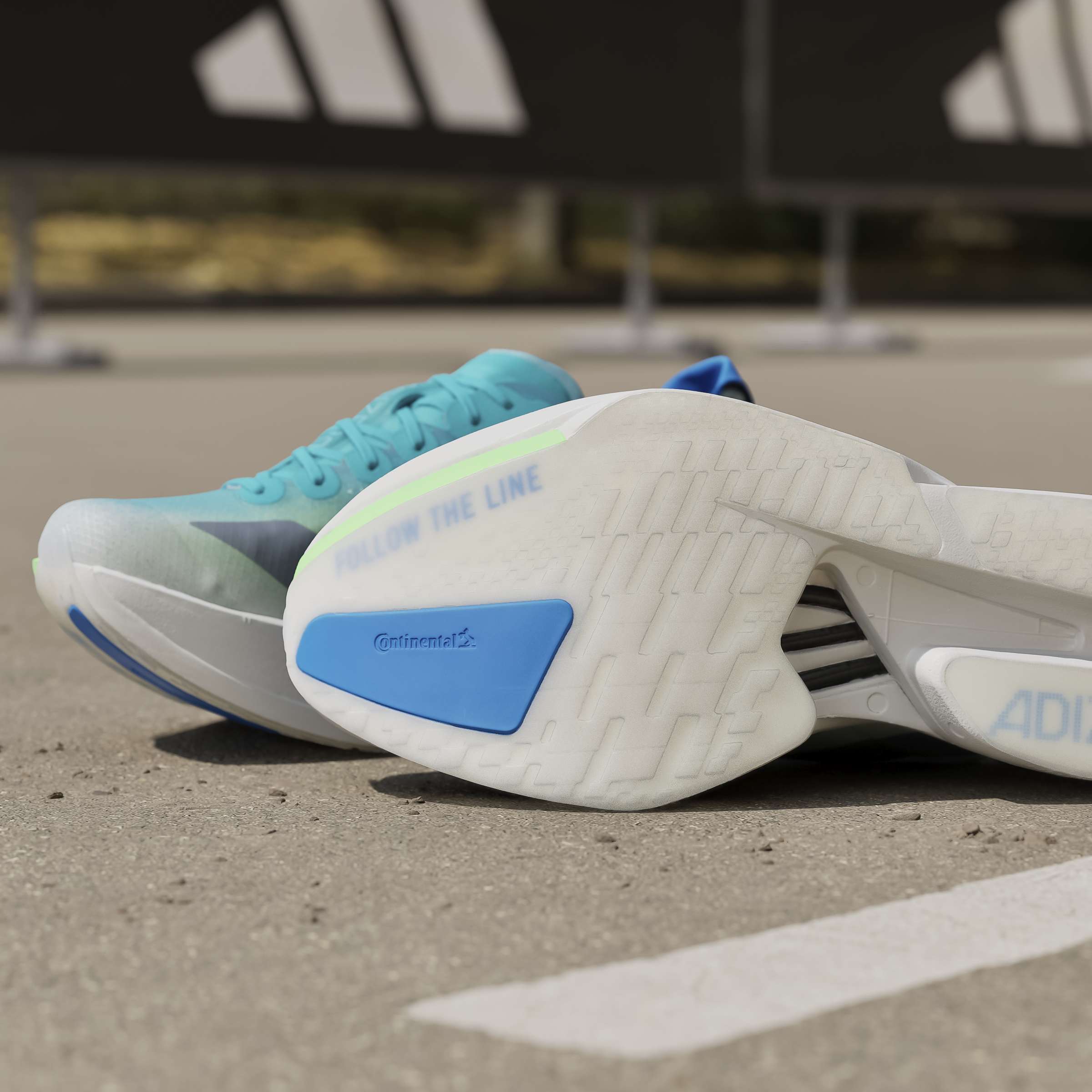 adidas Adizero Adios Pro 4 | Hi-Res Aqua / Iron Metallic / Grey One | Mens - Ekiden Sports