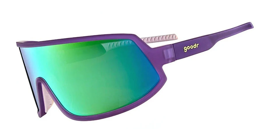 goodr Sunglasses | Wrap Gs | Look Ma, No Hands! - Ekiden Sports