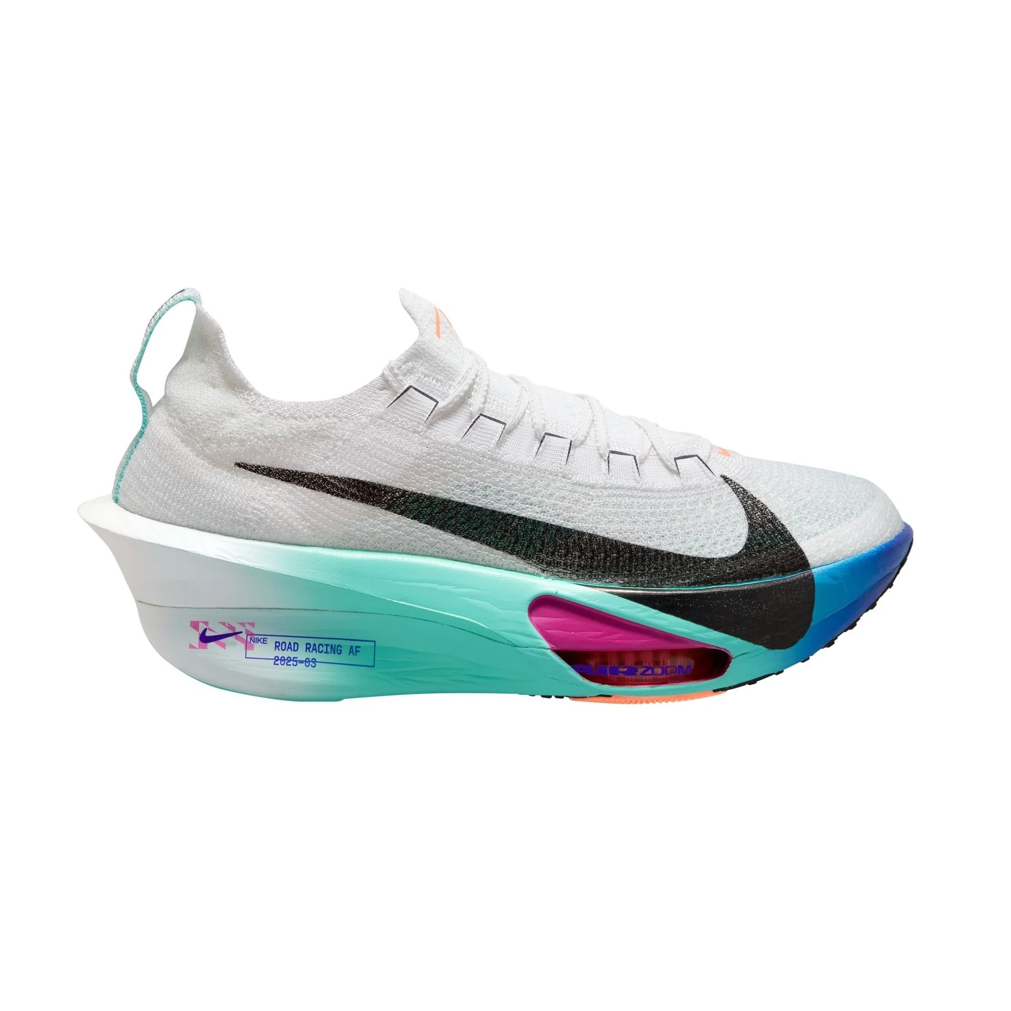 Nike Alphafly 3 | White / Black / Hyper Turquoise / Concord | Womens - Ekiden Sports
