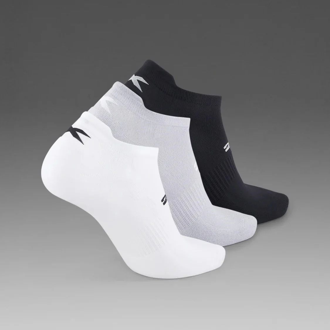 2XU Ankle Sock 3 Pack | Three Colour - Ekiden Sports