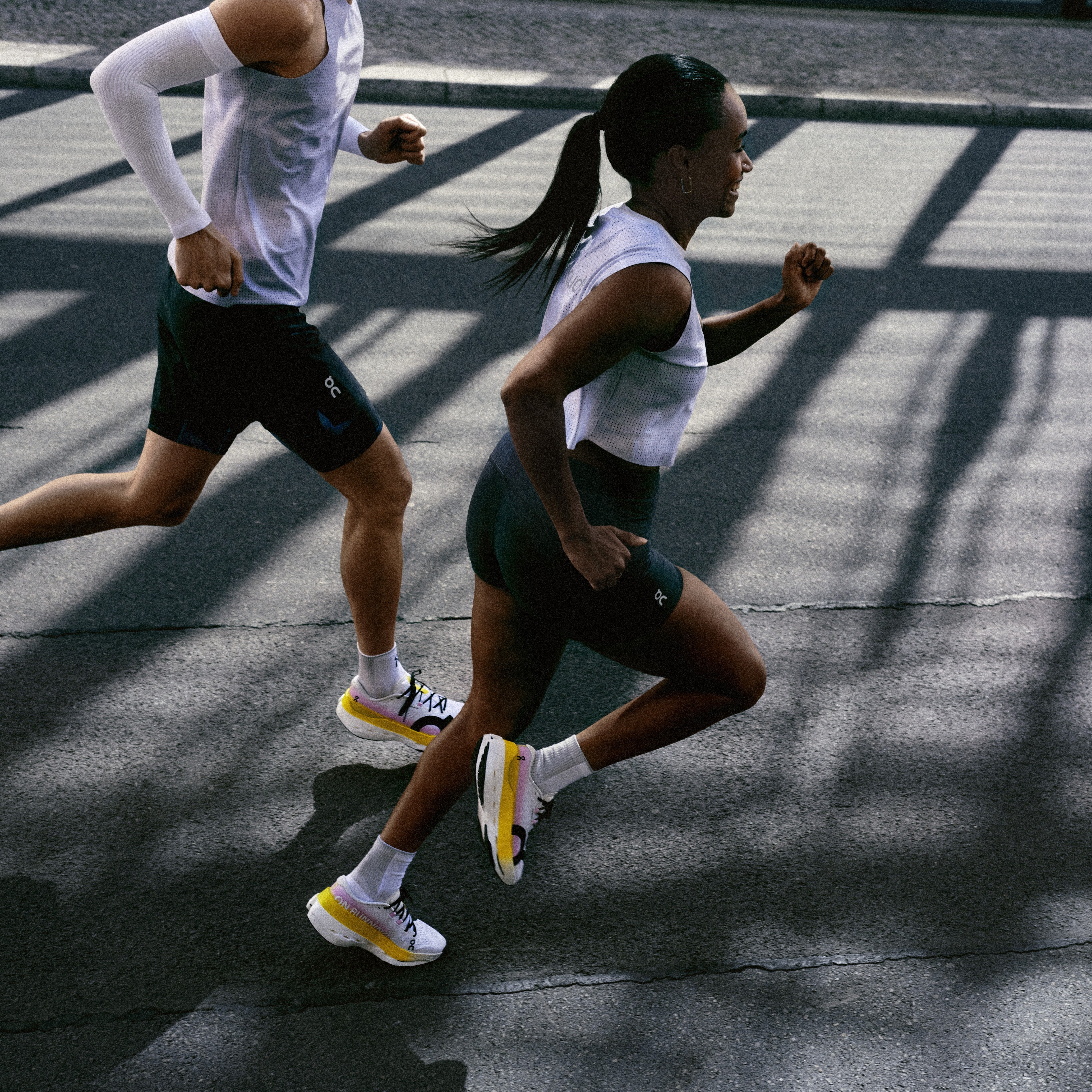 On Cloudboom Max | Lime / Raspberry | Womens - Ekiden Sports