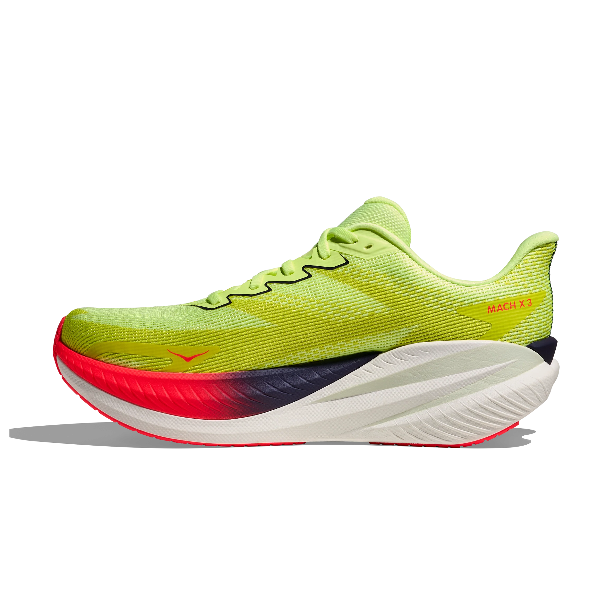 Hoka Mach X 3 | Neon Yuzu / Squid Ink | Mens - Ekiden Sports