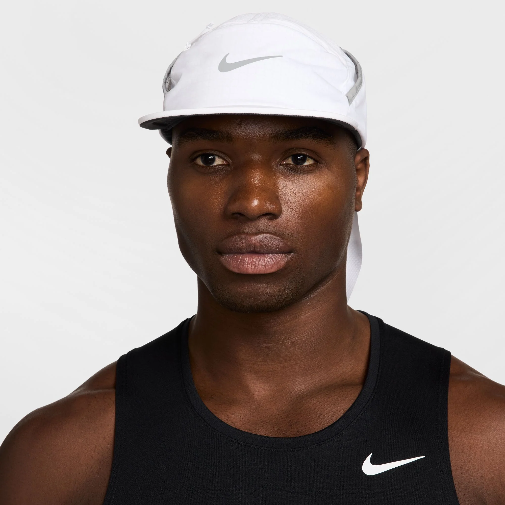 Nike Fly Dri-FIT ADV Unstructured Cooling Cap | White / Anthracite - Ekiden Sports