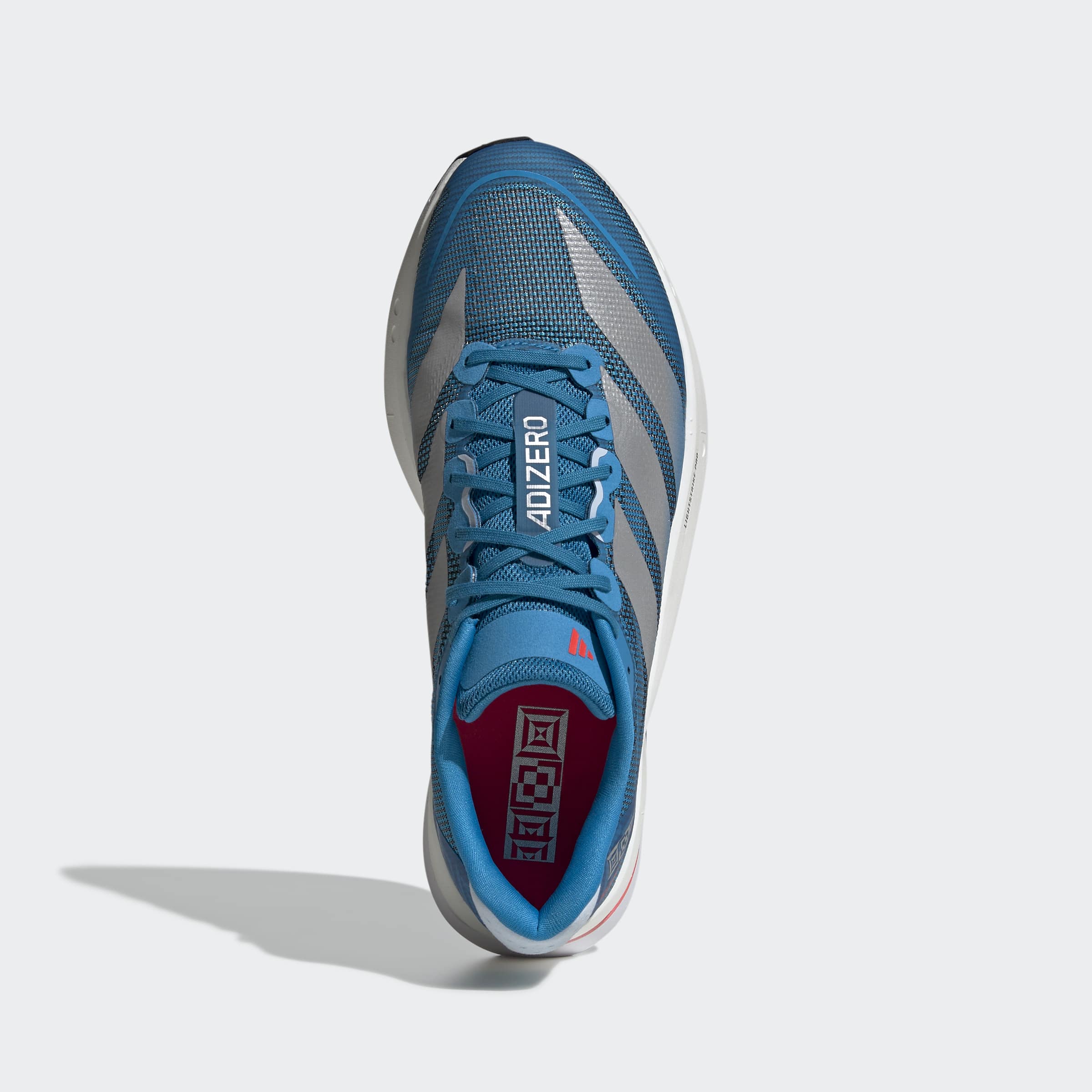 adidas Boston 13 | Solar Blue / Silver Metallic / Dark Solar Blue | Mens - Ekiden Sports