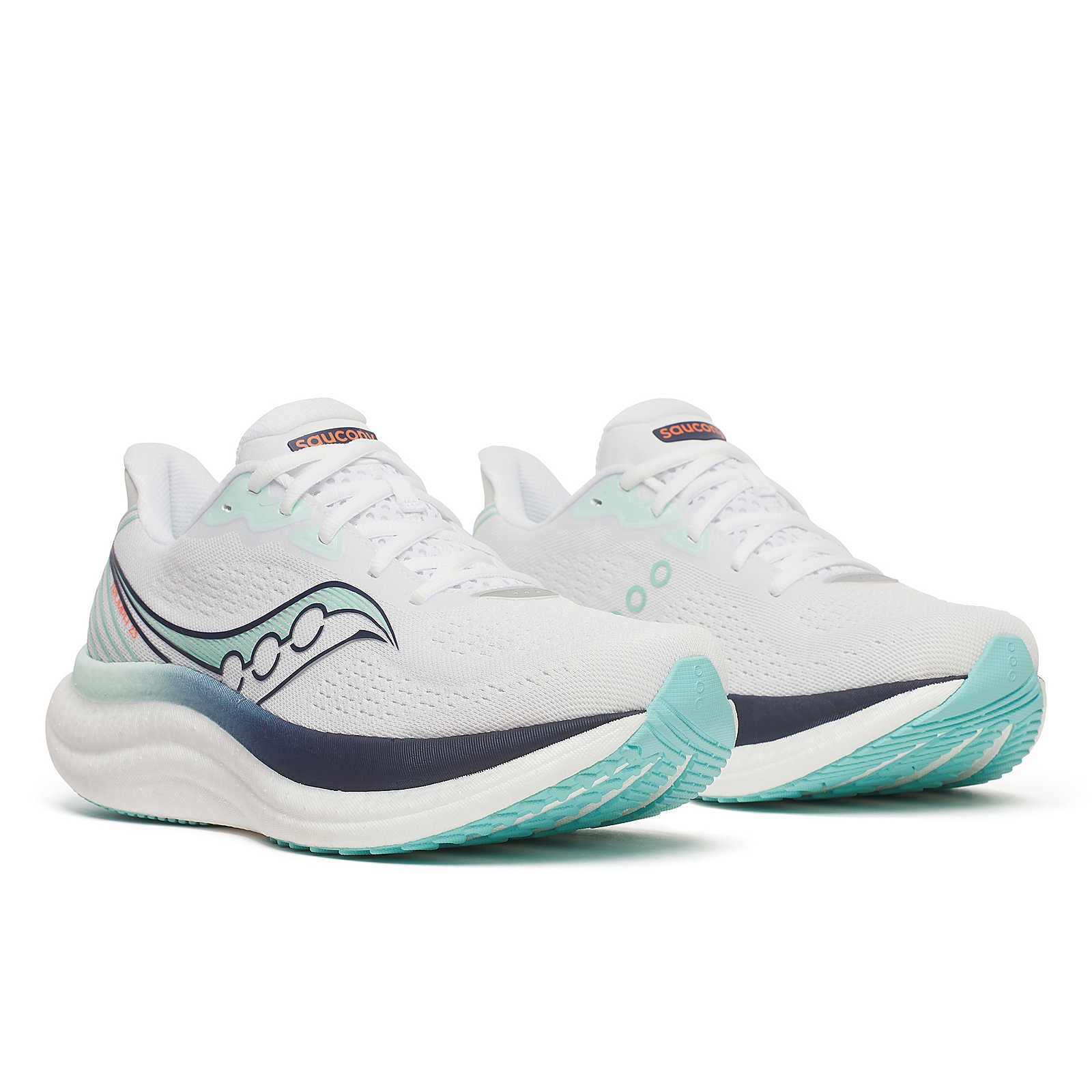 Saucony Triumph 23 | White / Navy | Womens - Ekiden Sports