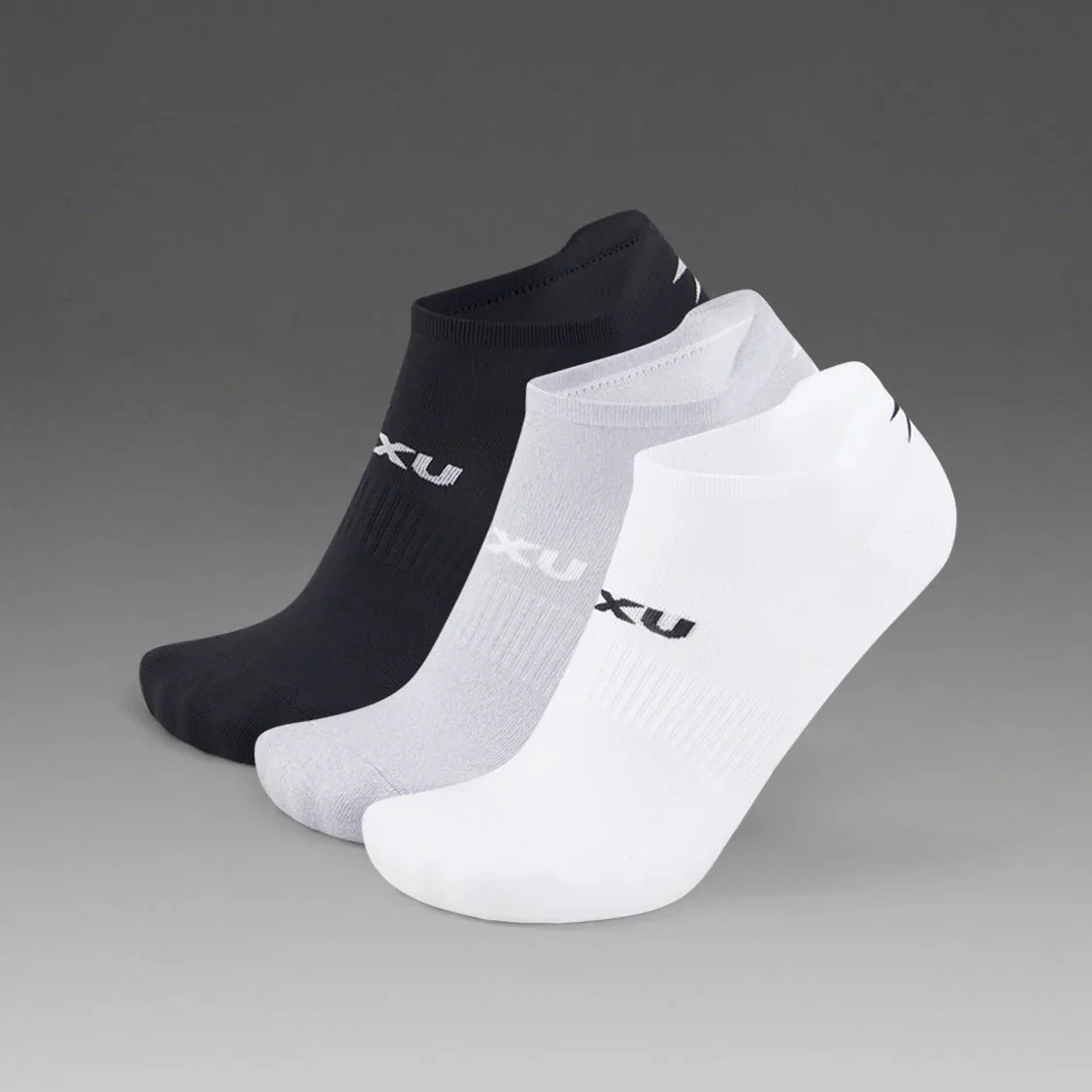 2XU Ankle Sock 3 Pack | Three Colour - Ekiden Sports