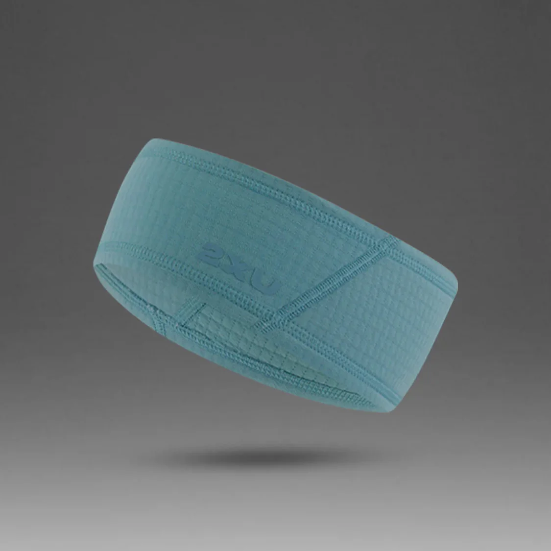 2XU Ignition Hyper-Haptic Headband | Retro Blue / Reflective - Ekiden Sports
