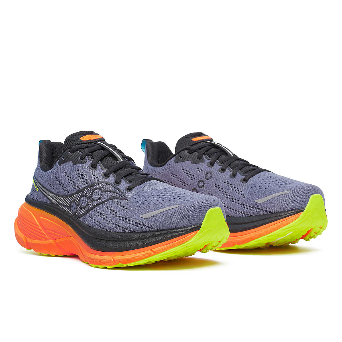 Saucony Hurricane 25 | Shadow / Vizi | Mens - Ekiden Sports