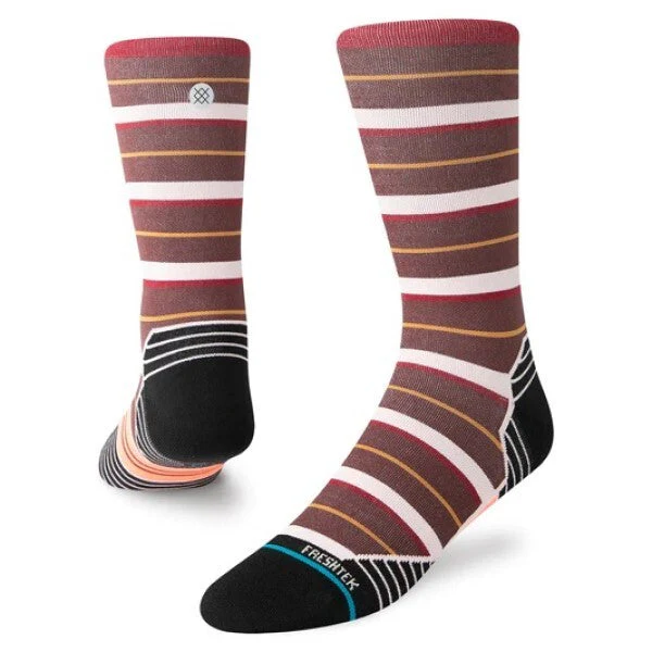 Stance Socks | Ultralight Cushion | Crew Length | C1 Pink - Ekiden Sports